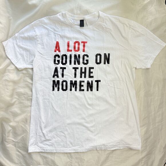 A Lot Going On At The Moment Funny Eras Tour Swifties T-Shirt Gift Men Women XL - Picture 2 of 10